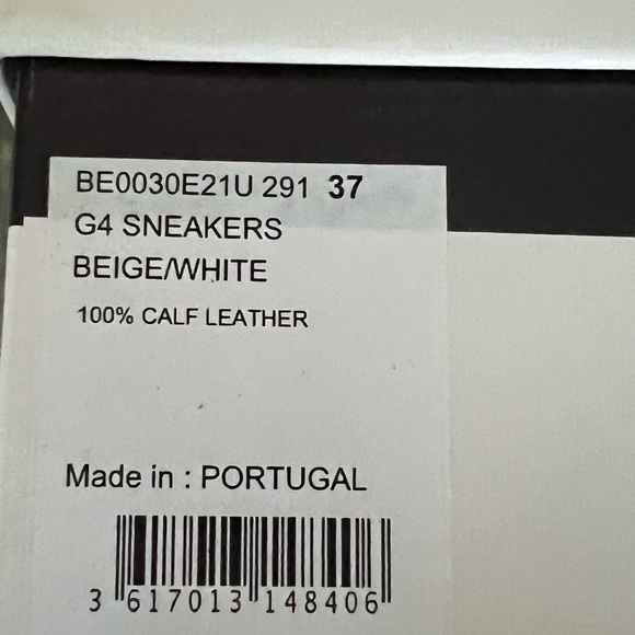 Givenchy G4 Mixed Leather Low-Top Sneakers- Brand New in Box - Picture 8 of 16